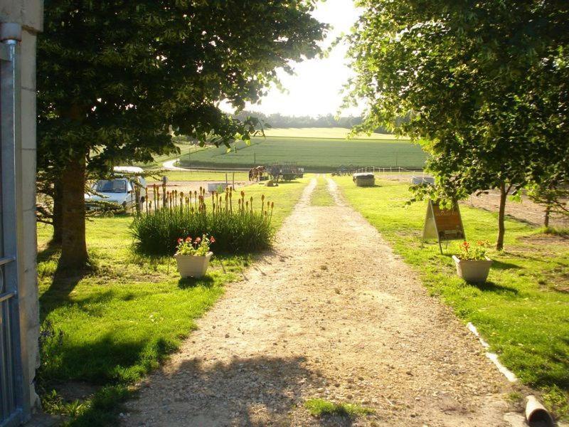 Villa Les Roulottes De Cuzay Roiffé Esterno foto