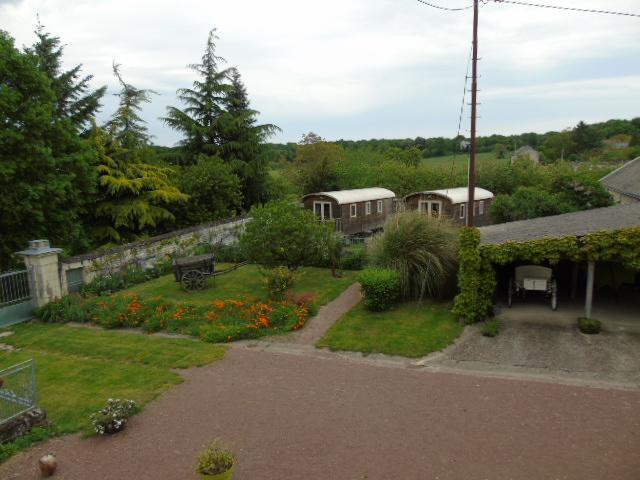 Villa Les Roulottes De Cuzay Roiffé Esterno foto